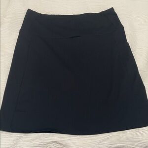 Black Athletic Skort